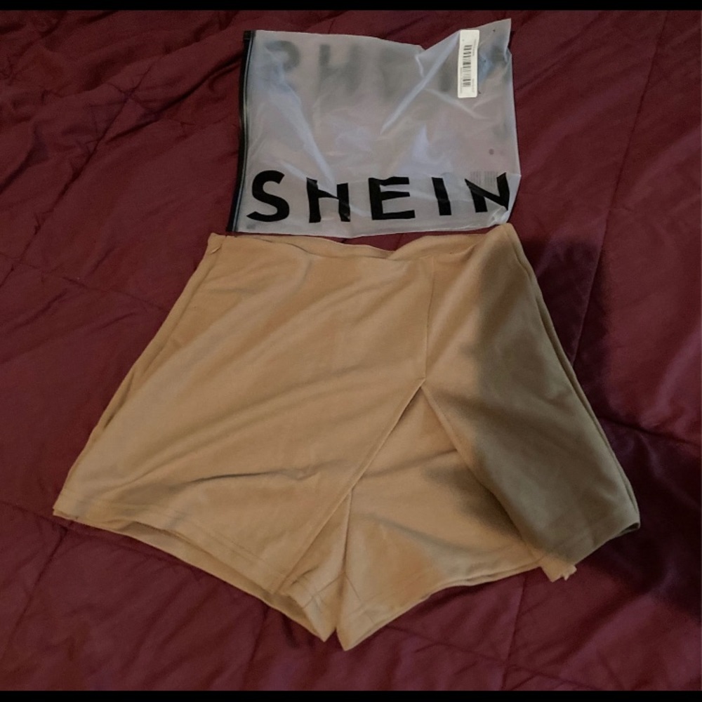 Nude shorts from shein 💕